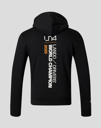 Lando Norris 2025 Drivers’ World Champion Unisex Hoodie – Black