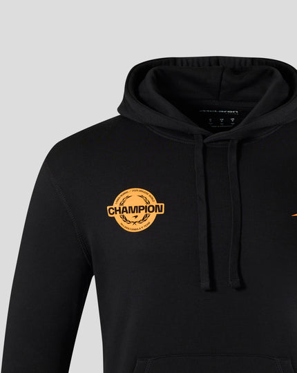 Lando Norris 2025 Drivers’ World Champion Unisex Hoodie – Black