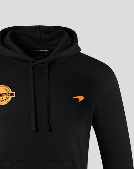 Lando Norris 2025 Drivers’ World Champion Unisex Hoodie – Black
