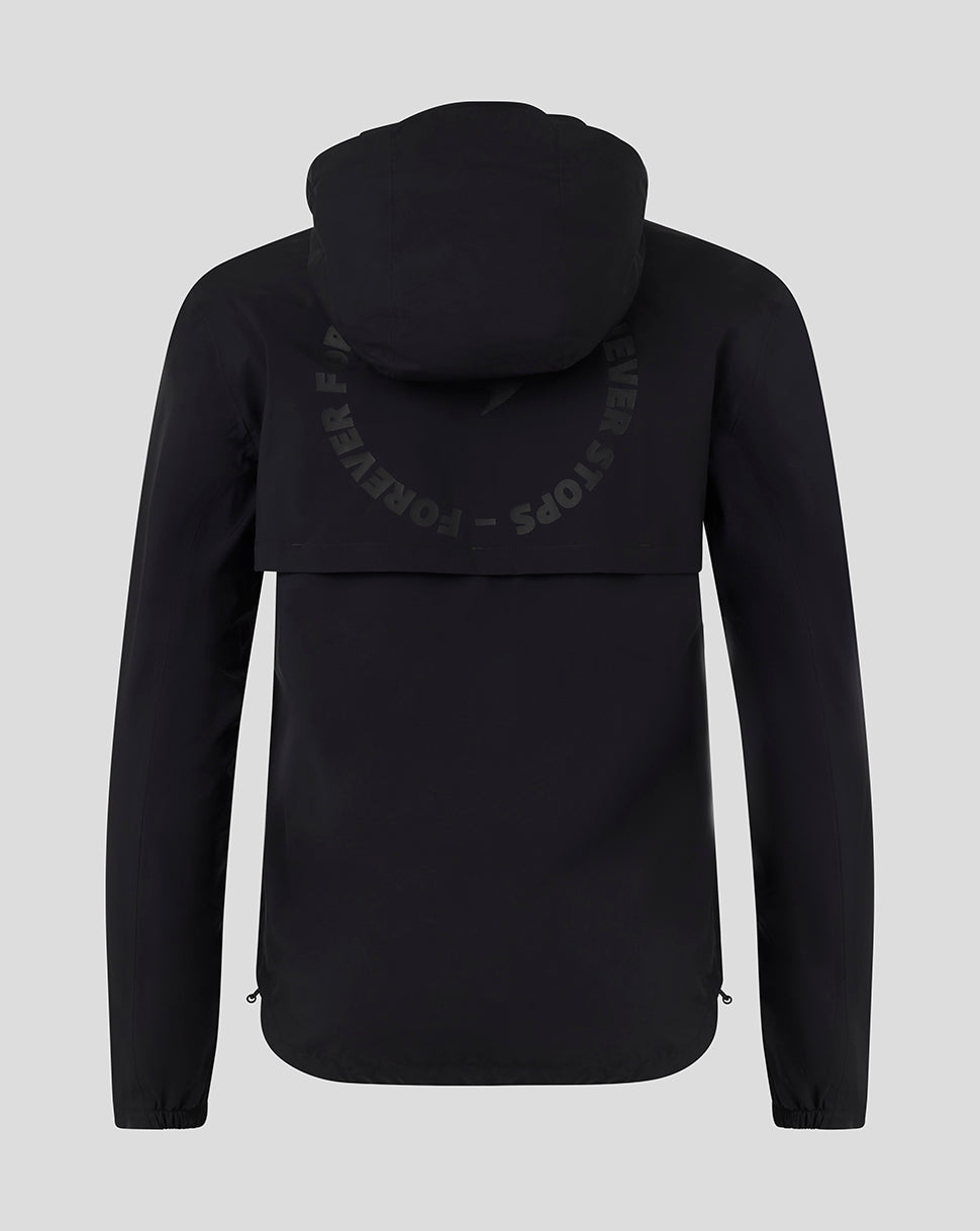 McLaren Unisex Black On Black Rain Jacket