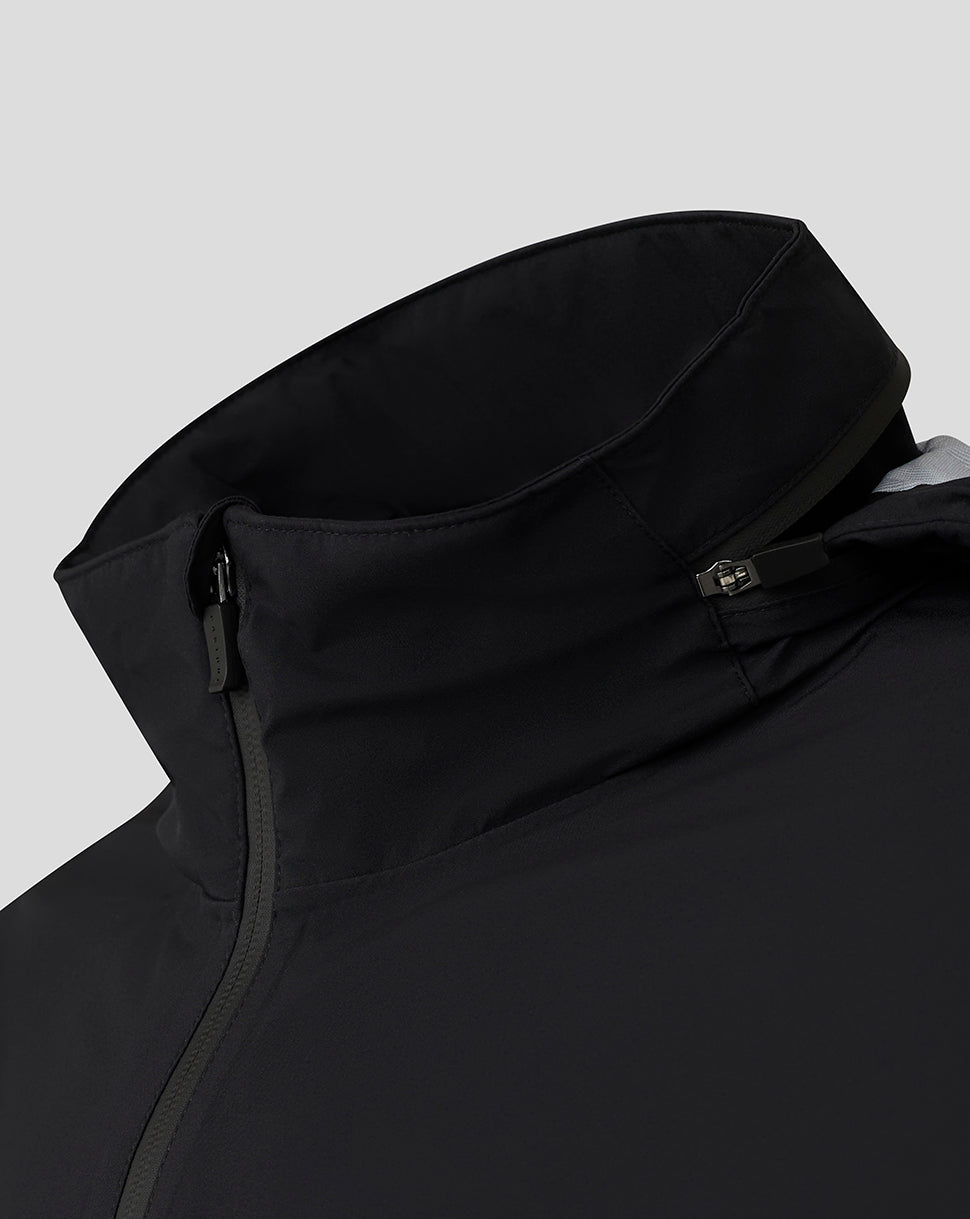 McLaren Unisex Black On Black Rain Jacket
