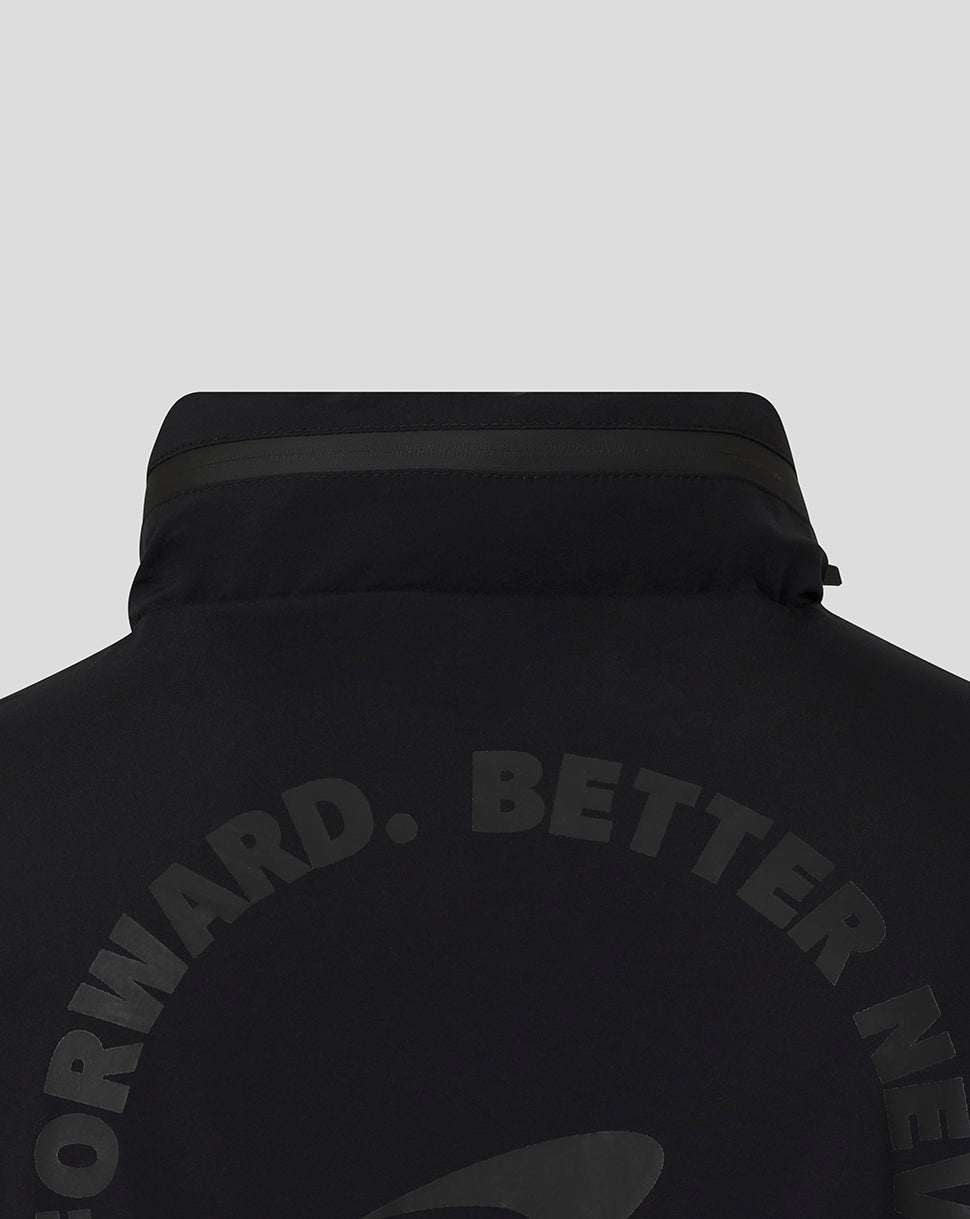 McLaren Unisex Black On Black Rain Jacket