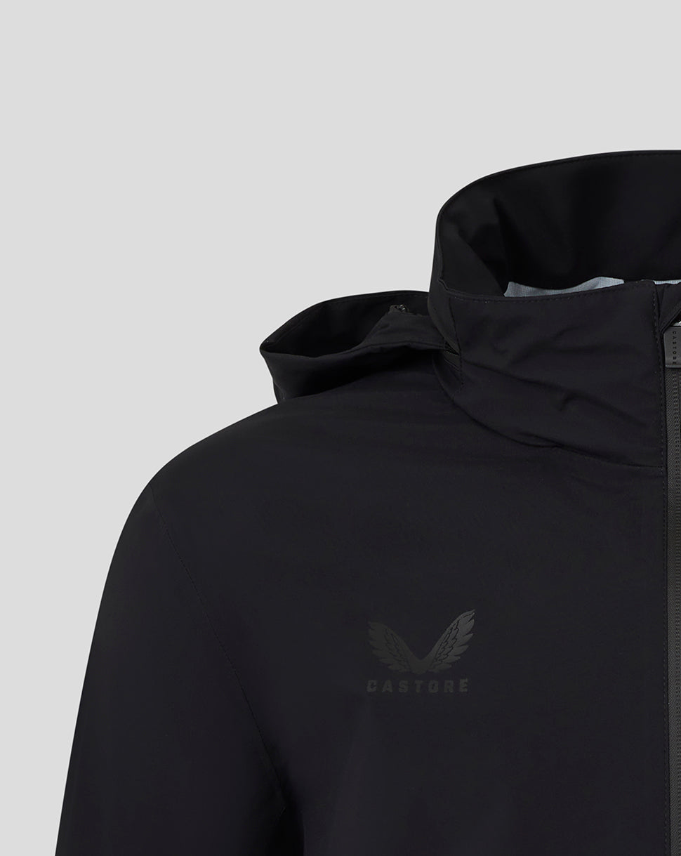 McLaren Unisex Black On Black Rain Jacket
