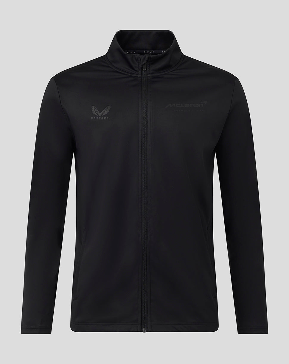 McLaren Unisex Black On Black Softshell Jacket