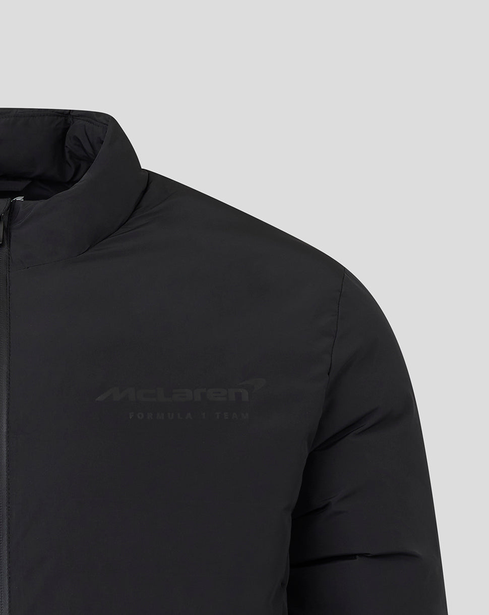 McLaren Unisex Black On Black Padded Jacket