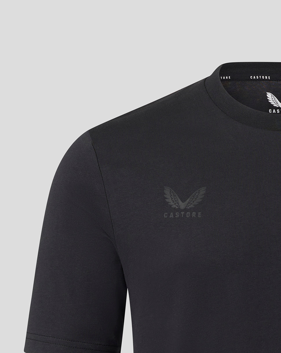 McLaren Unisex Black On Black Short Sleeve T-Shirt
