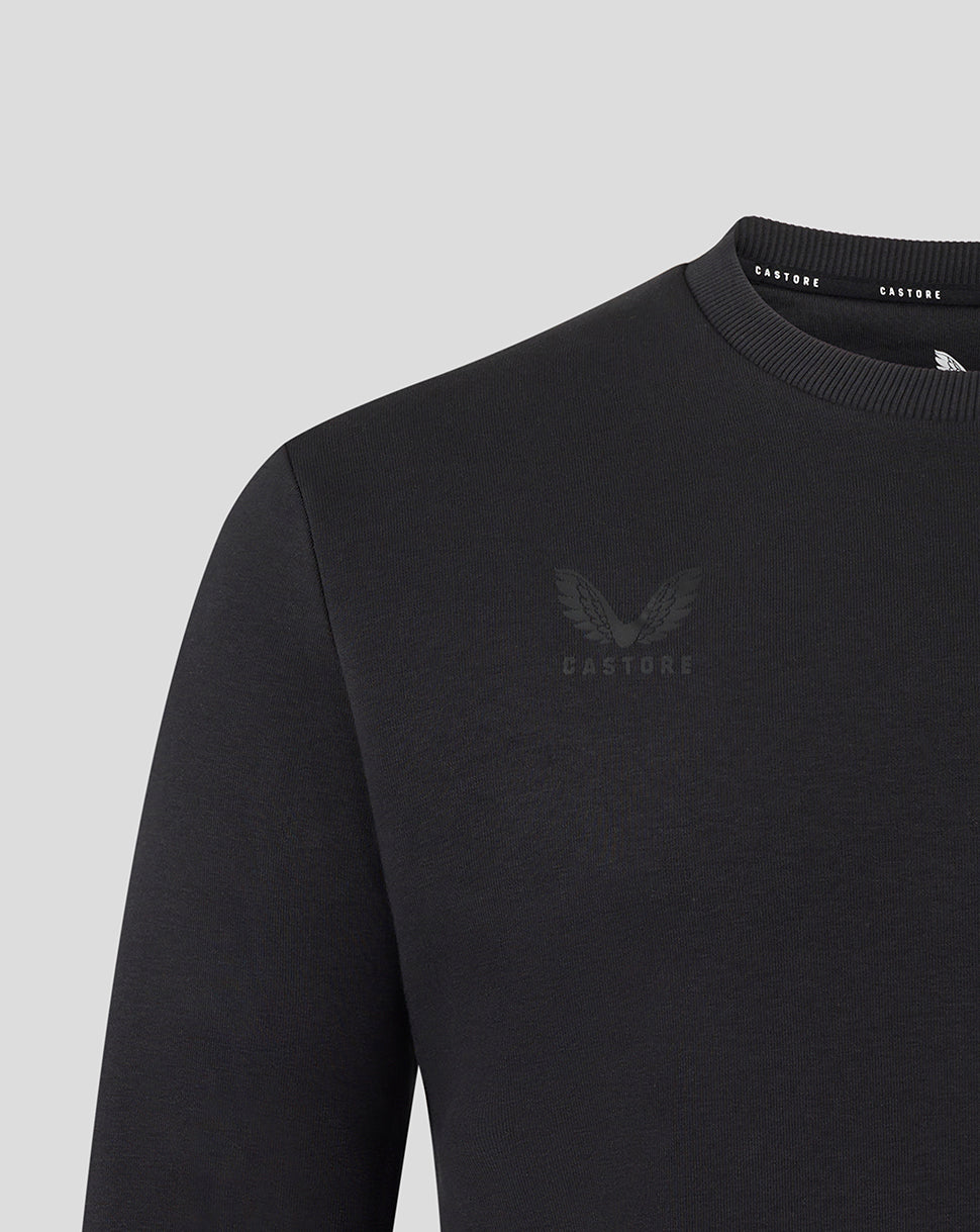 McLaren Unisex Black On Black Crewneck Sweatshirt