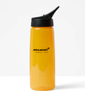 Orange McLaren Formula 1 Team plastic water bottle