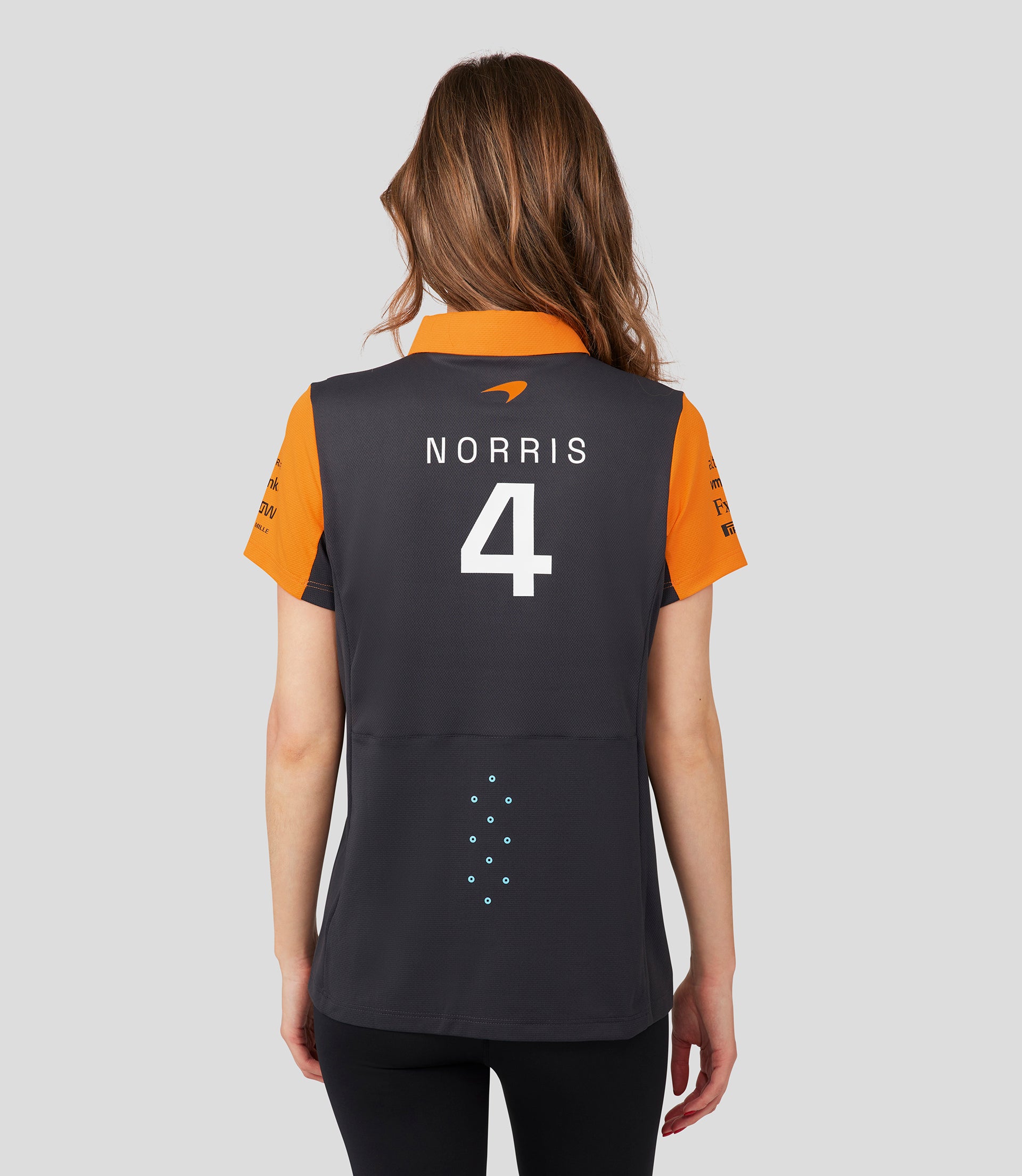 WOMENS McLAREN REPLICA POLO SHIRT LANDO NORRIS