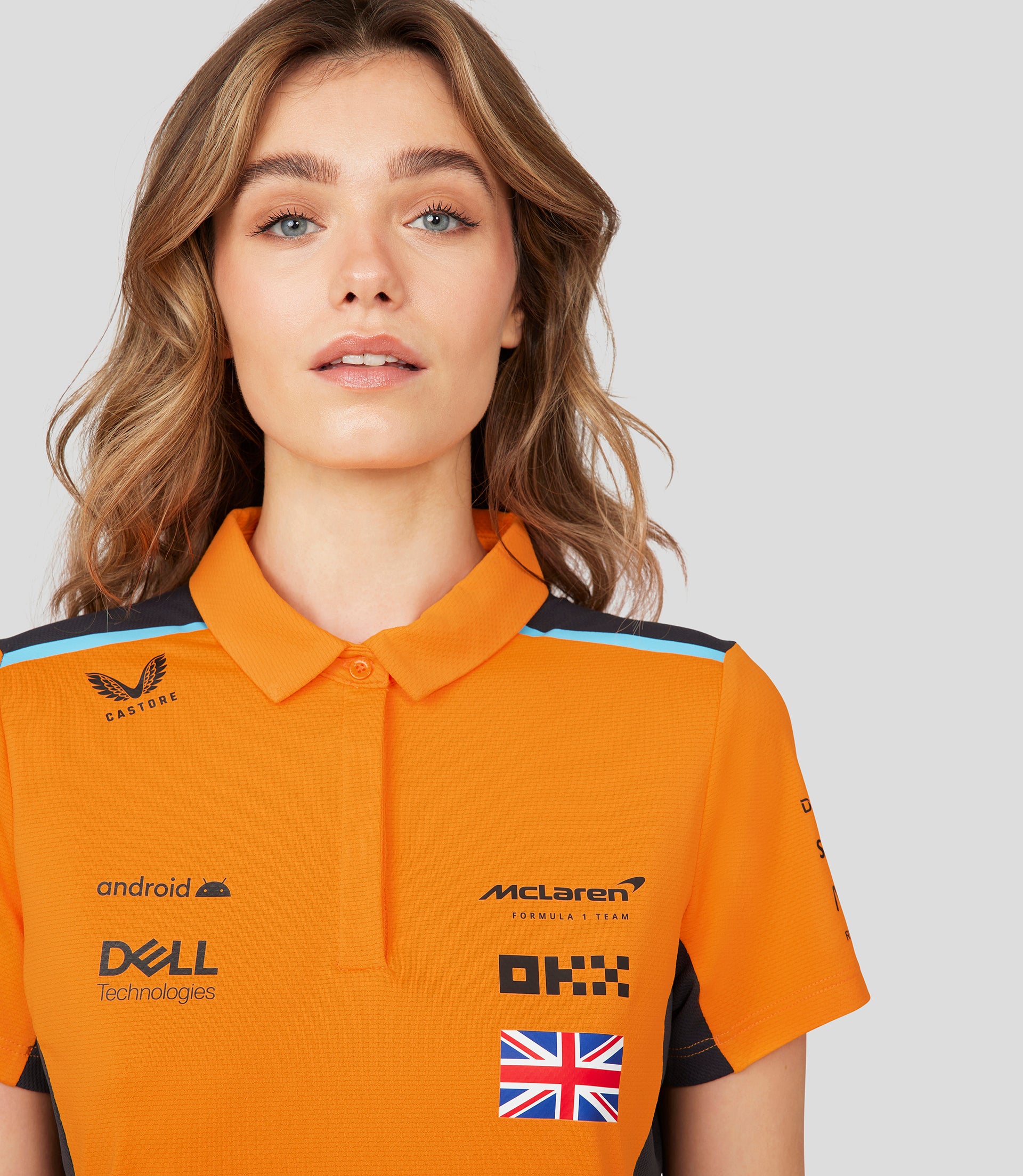 WOMENS McLAREN REPLICA POLO SHIRT LANDO NORRIS