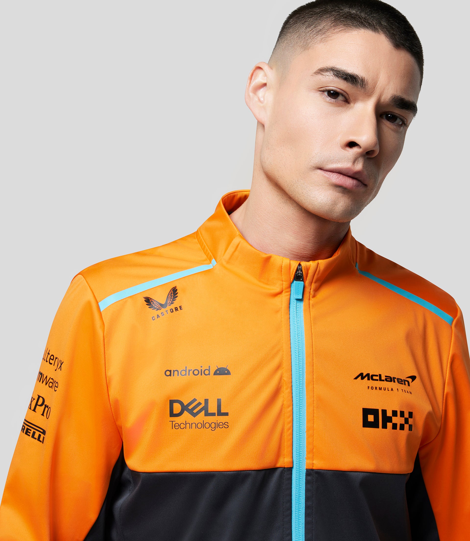 MENS McLAREN REPLICA SOFT SHELL JACKET