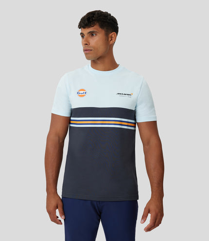 GULF CORE PRINTED STRIPE T-SHIRT