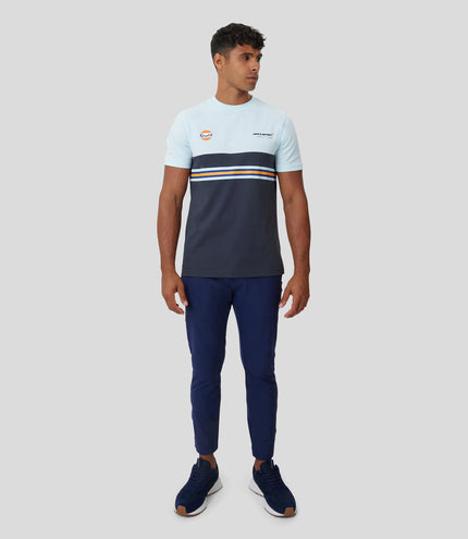 GULF CORE PRINTED STRIPE T-SHIRT