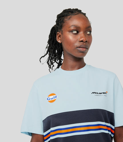 GULF CORE PRINTED STRIPE T-SHIRT