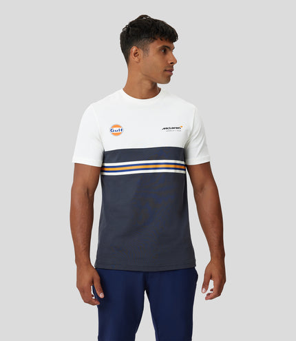 GULF CORE PRINTED STRIPE T-SHIRT