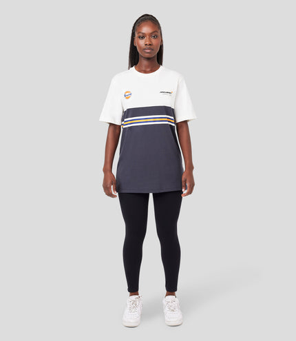 GULF CORE PRINTED STRIPE T-SHIRT