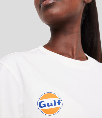 GULF CORE PRINTED STRIPE T-SHIRT