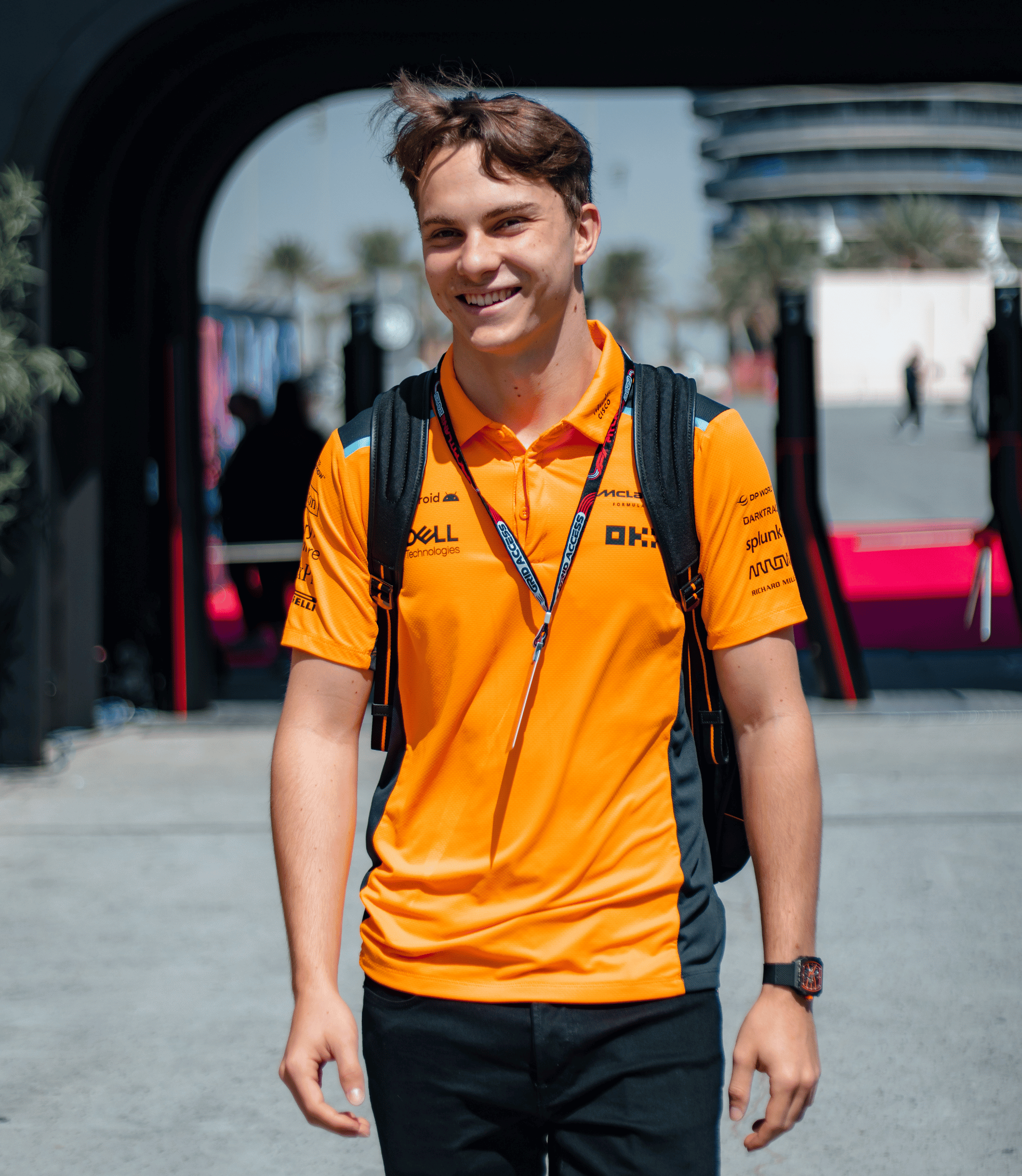 MENS McLAREN REPLICA POLO SHIRT